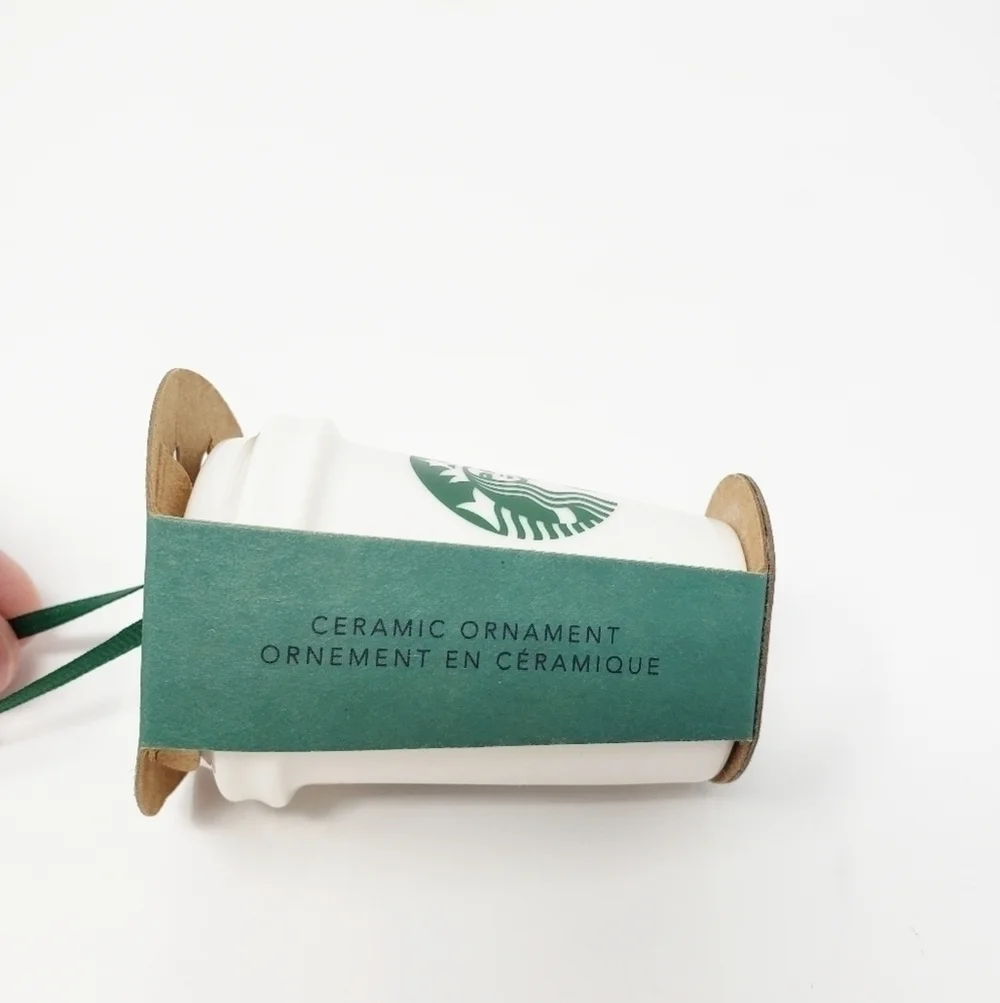 STARBUCKS collectible 2016 coffee cup ornament